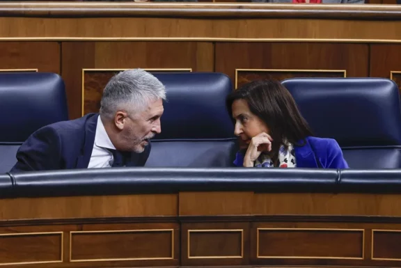 Robles y Marlaska, en el Congreso de los Diputados