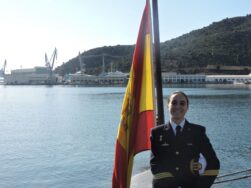 La sargento primero Alicia Amado.