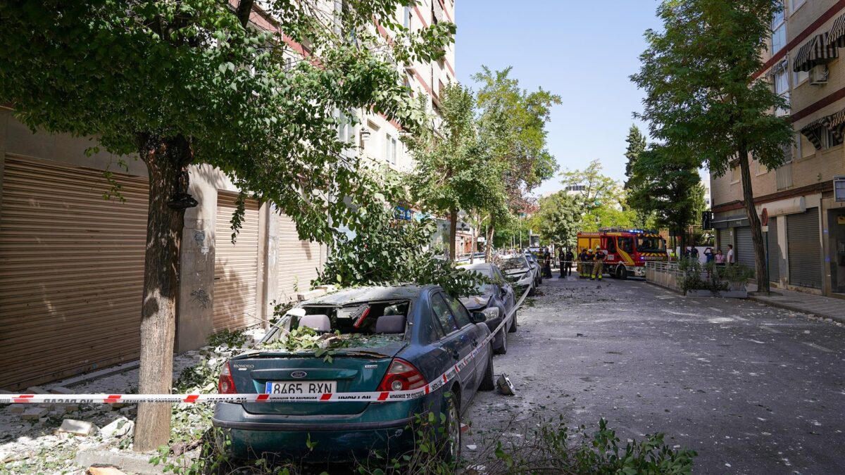 Imágenes de los destrozos causado por el terremoto. A 18 de agosto de 2026 en Granada, Andalucía (España). Europa Press