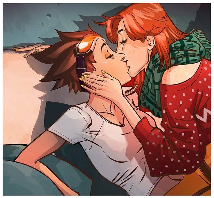 Tracer y Emily - Overwatch Tracer y Emily - Overwatch