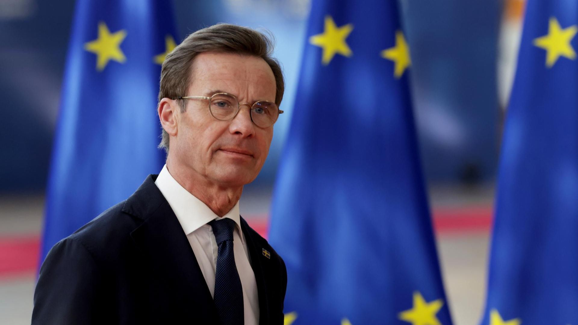 El primer ministro sueco, Ulf Kristersson.
