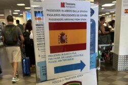Restricciones en el aeropuerto de Toscana (Italia)