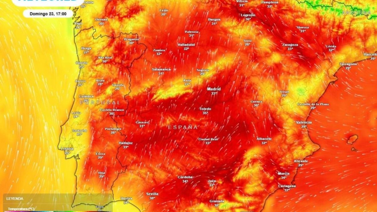 Previsión de calor para el domingo 23 de agosto de 2026 - Sociedad