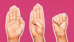 Gesto internacional de ayuda ante violencia machista