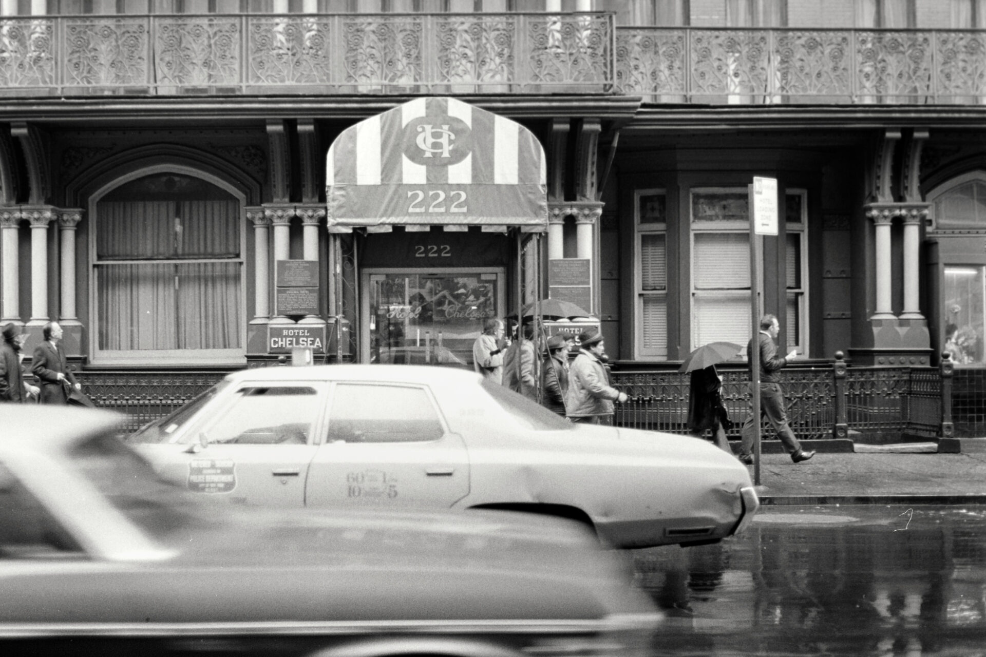 'Entrada al Chelsea Hotel’ (1970).