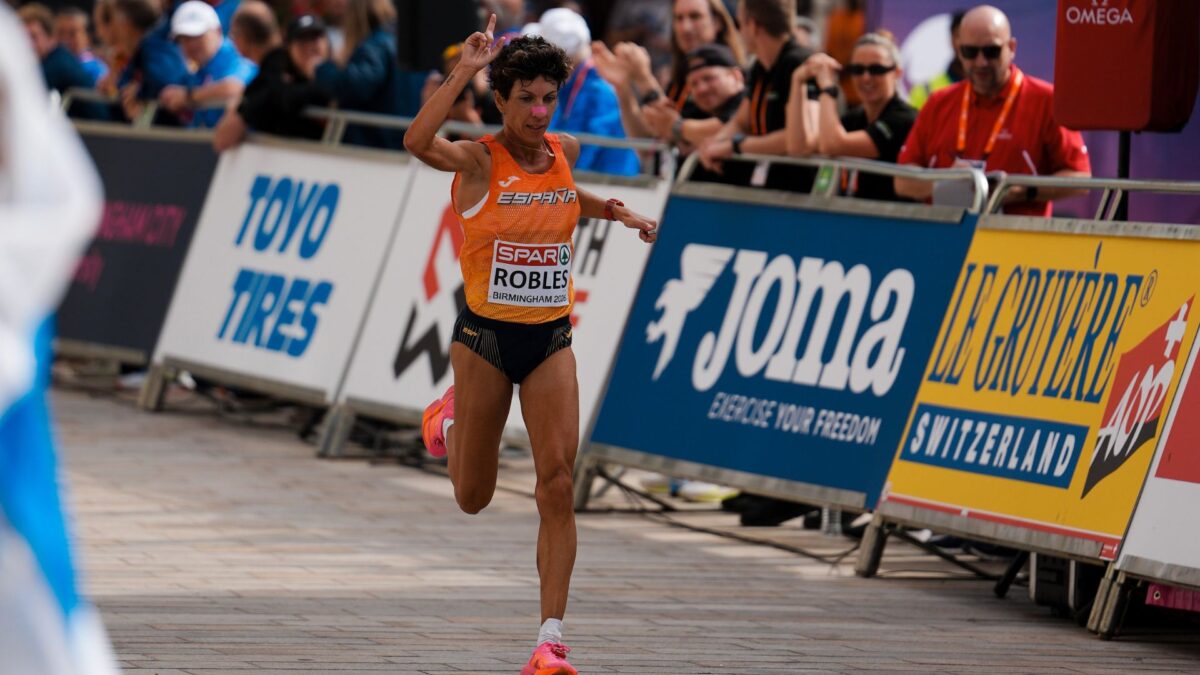 La atleta Carolina Robles.