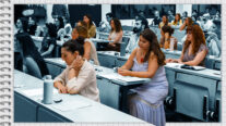 Examen de unas oposiciones
