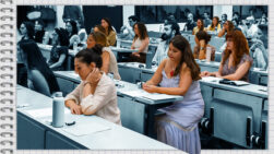 Examen de unas oposiciones