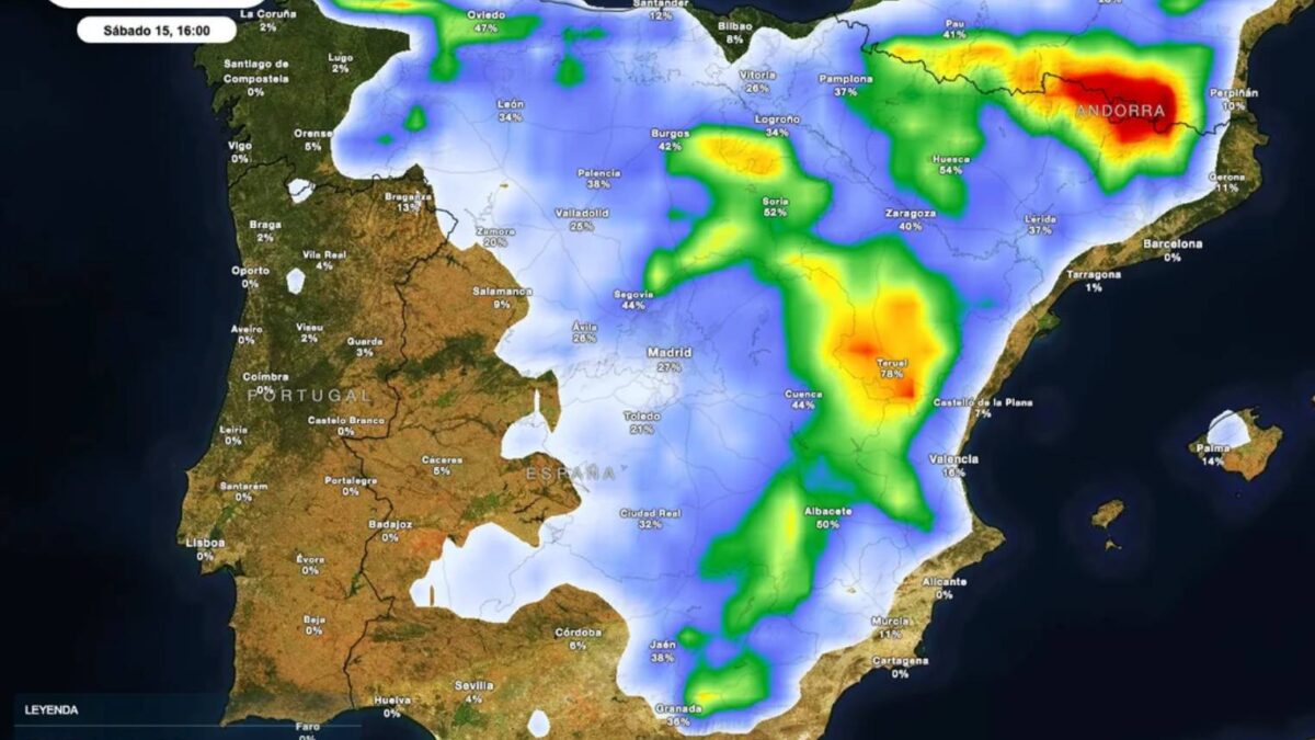Previsión del tiempo para el 15 de agosto - Sociedad