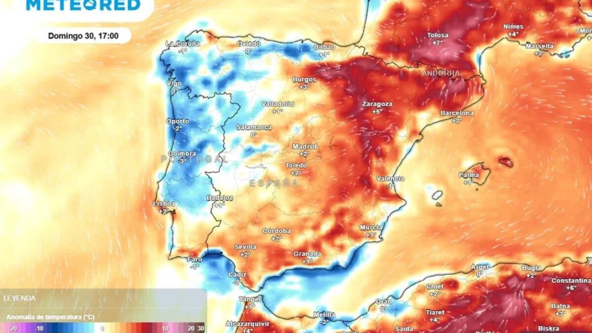 Previsión del tiempo para el domingo 30 de agosto de 2026 - Sociedad