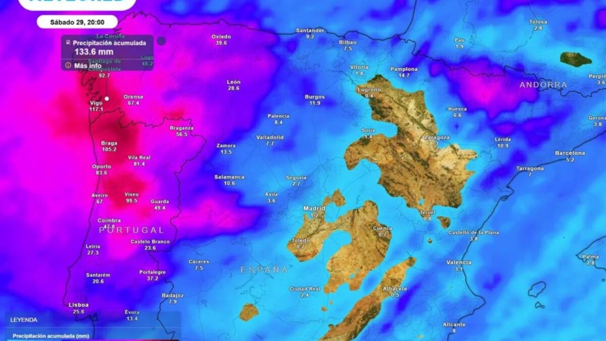 Previsión del tiempo para el sábado 29 de agosto de 2026 - Sociedad