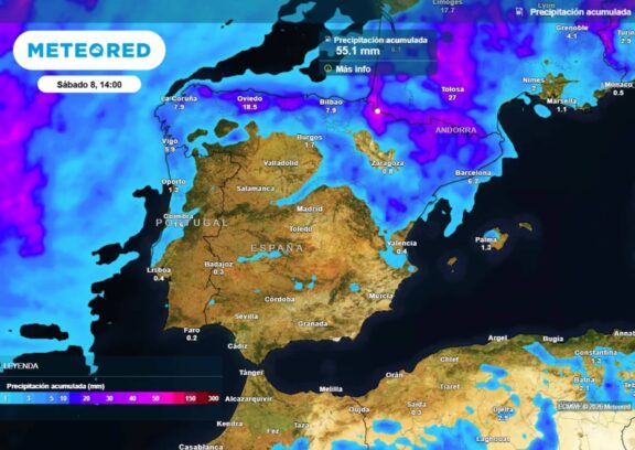Previsión del tiempo para el sábado 8 de agosto de 2026 - Sociedad