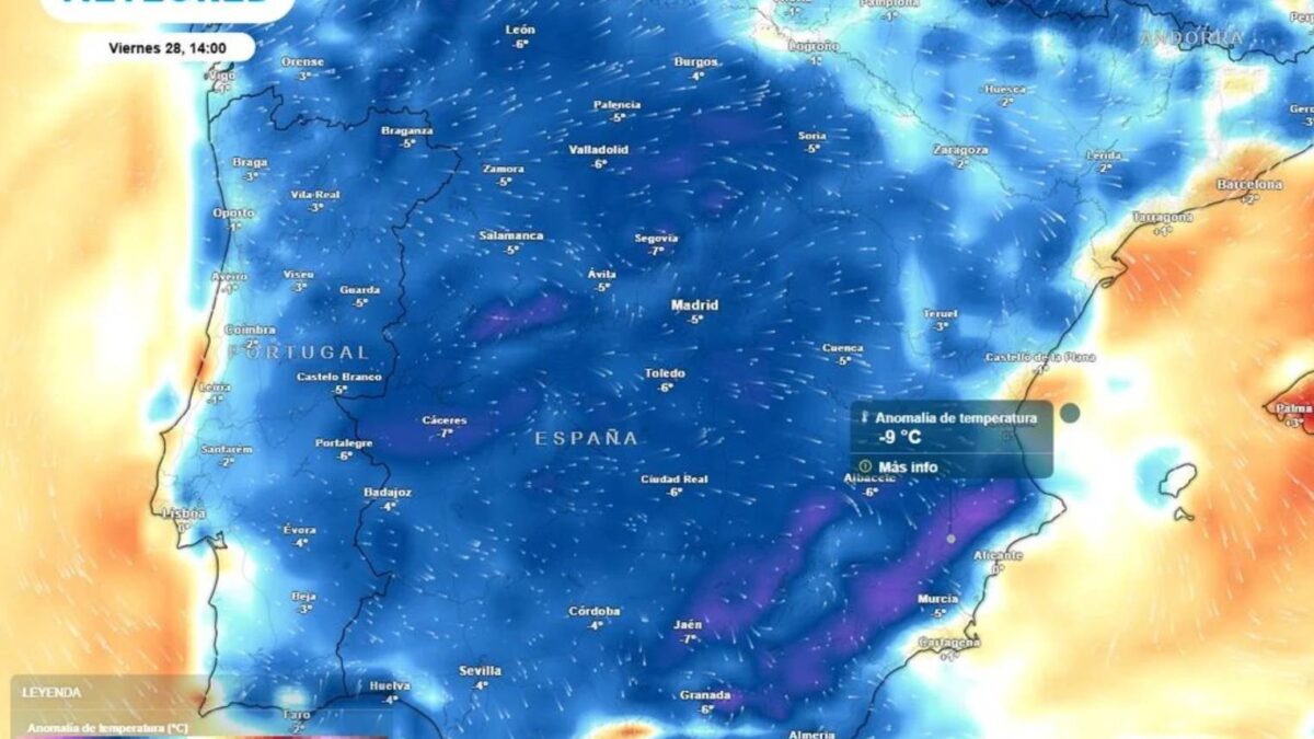 Previsión del tiempo para el viernes 28 de agosto de 2026 - Sociedad