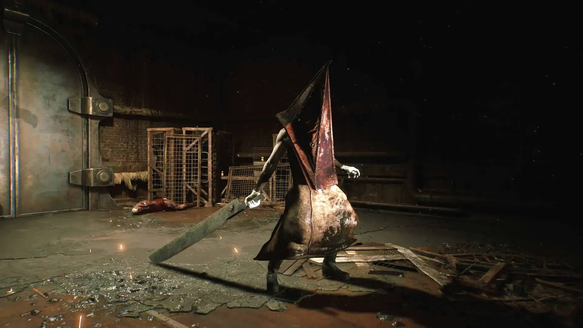 Pyramid Head en Silent Hill 2 - Villanos de videojuegos Pyramid Head en Silent Hill 2 - Villanos de videojuegos