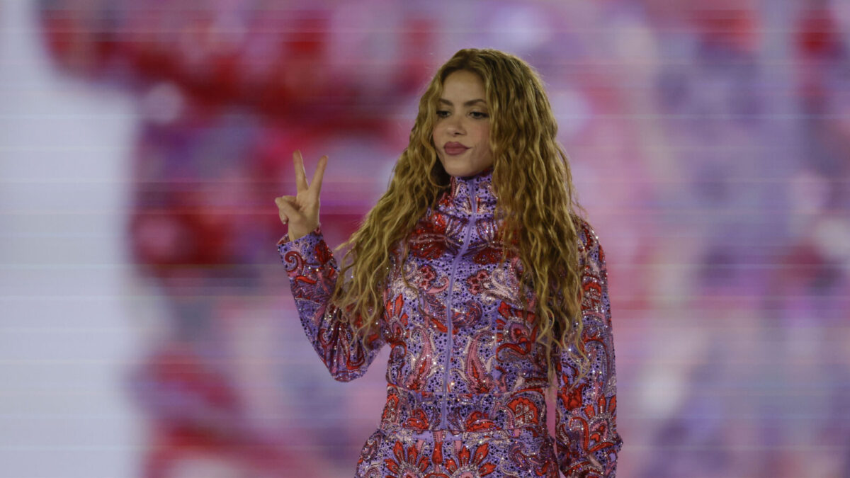 MADRID, 18/09/2026.- La cantante Shakira durante el primero de sus conciertos ofrecido este viernes en el Macondo Park del Recinto Iberdrola Music, en Madrid. EFE/Juanjo Martín