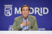 José Luis Martínez Almeida durante la Junta del Gobierno