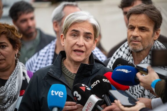 12/04/2026 La exalcaldesa de Barcelona, Ada Colau POLITICA LORENA SOPENA - EUROPA PRESS