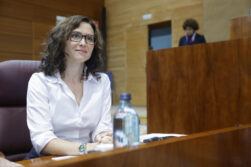La presidenta de la Comunidad de Madrid, Isabel Díaz Ayuso