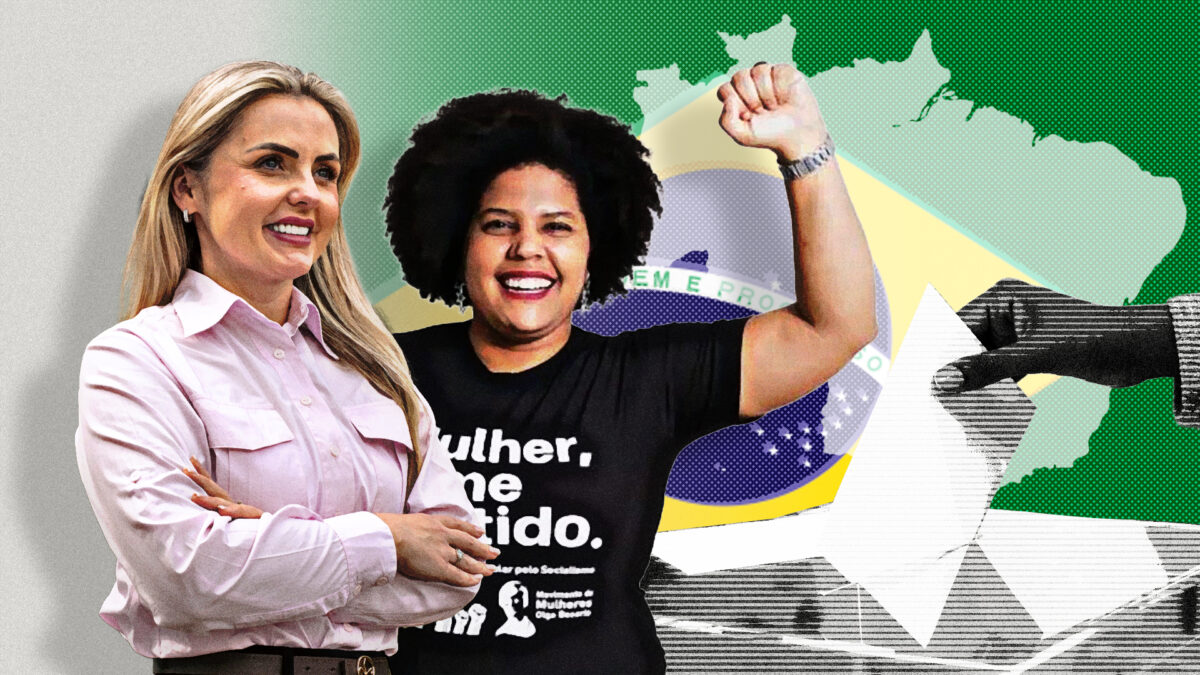 Candidatas a la presidencia de Brasil.