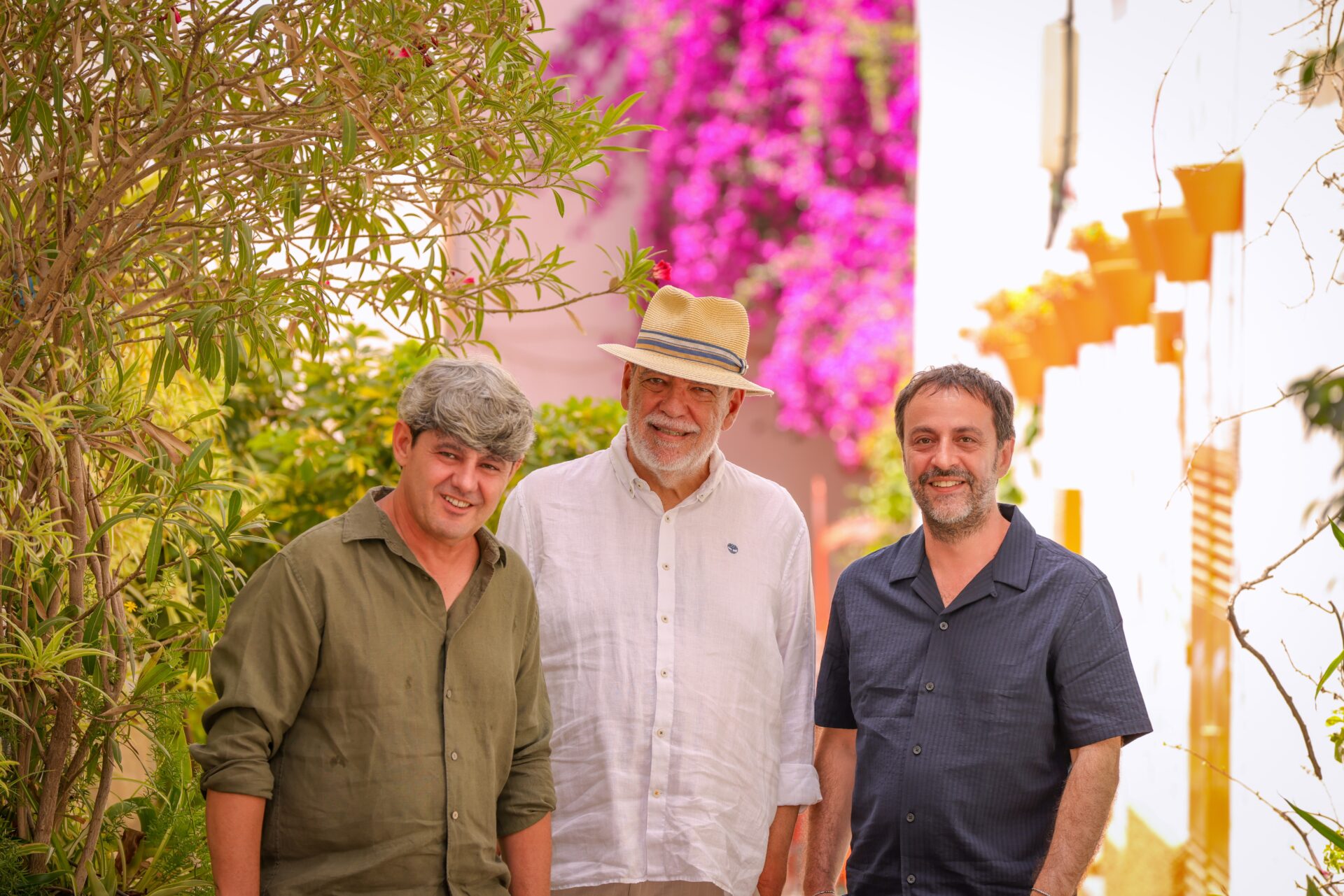 Los escritores de Carmen Mola en Marbella, en la presentación de su nuevo libro, 'Los huérfanos'