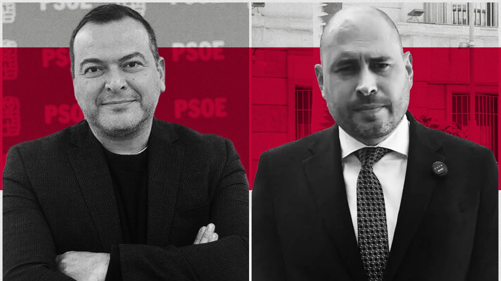El exjefe de Gabinete y el delegado del Gobierno en Ceuta.