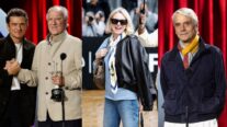 El cineasta Werner Herzog recibe el Premio Donostia de manos del actor Orlando Bloom; Naomi Watts, y Jeremy Irons