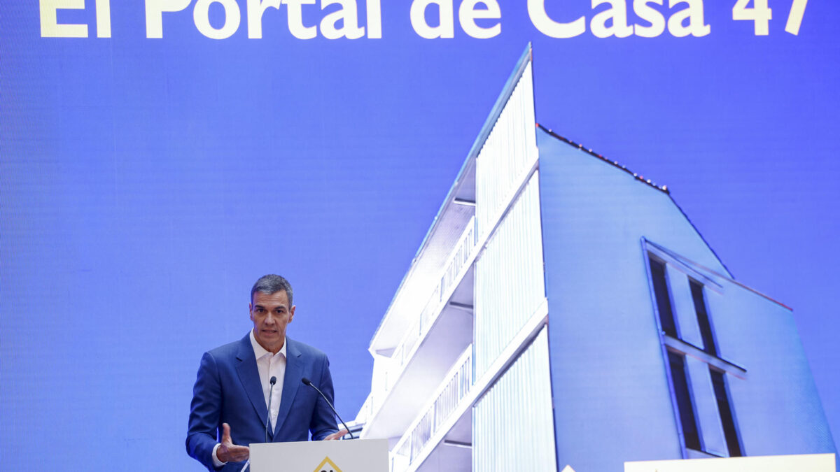 El presidente del Gobierno, Pedro Sánchez