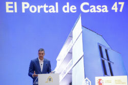 El presidente del Gobierno, Pedro Sánchez