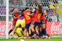 Las jugadoras de la selección española celebrando la victoria ante Corea del Norte en la final del Mundial sub-20