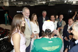 La Familia Real en el Gran Premio de Madrid