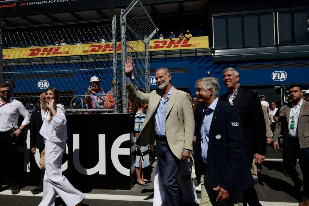 La Familia Real en el Gran Premio de Madrid