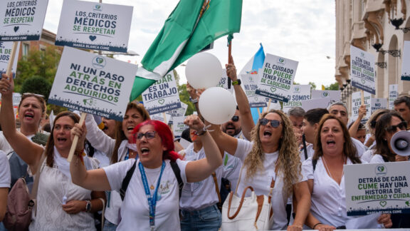 Manifestación CUME