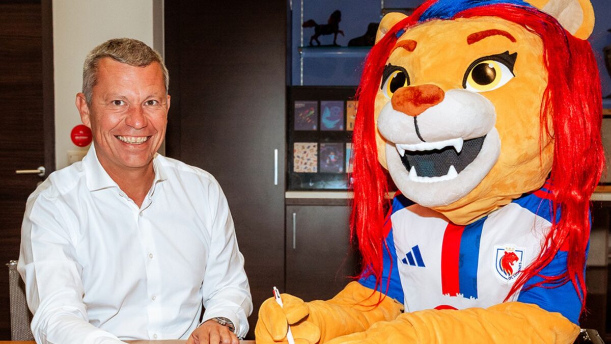 La mascota del OL Lyon fue presentada este lunes