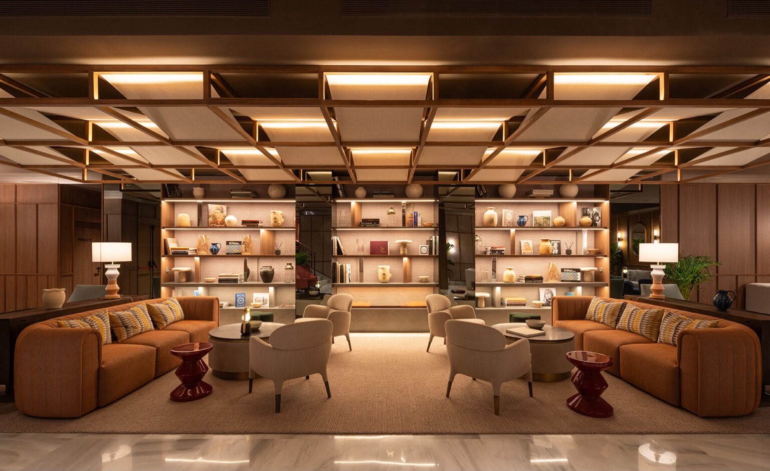 El lobby del hotel NH Collection Granada
