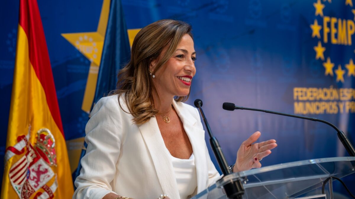 La alcaldesa de Zaragoza, Natalia Chueca