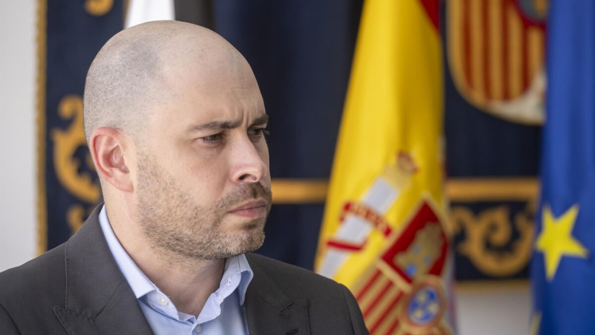 Delegado del Gobierno en Ceuta, Miguel Ángel Pérez Triano.