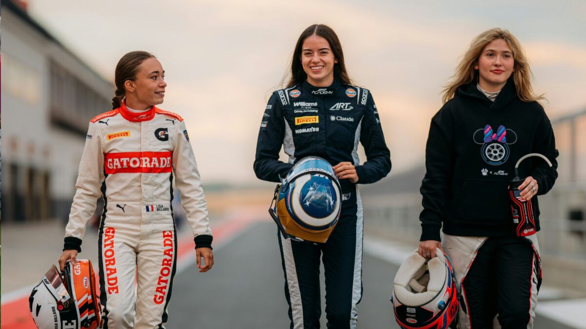 Las pilotos de la F1 Academy