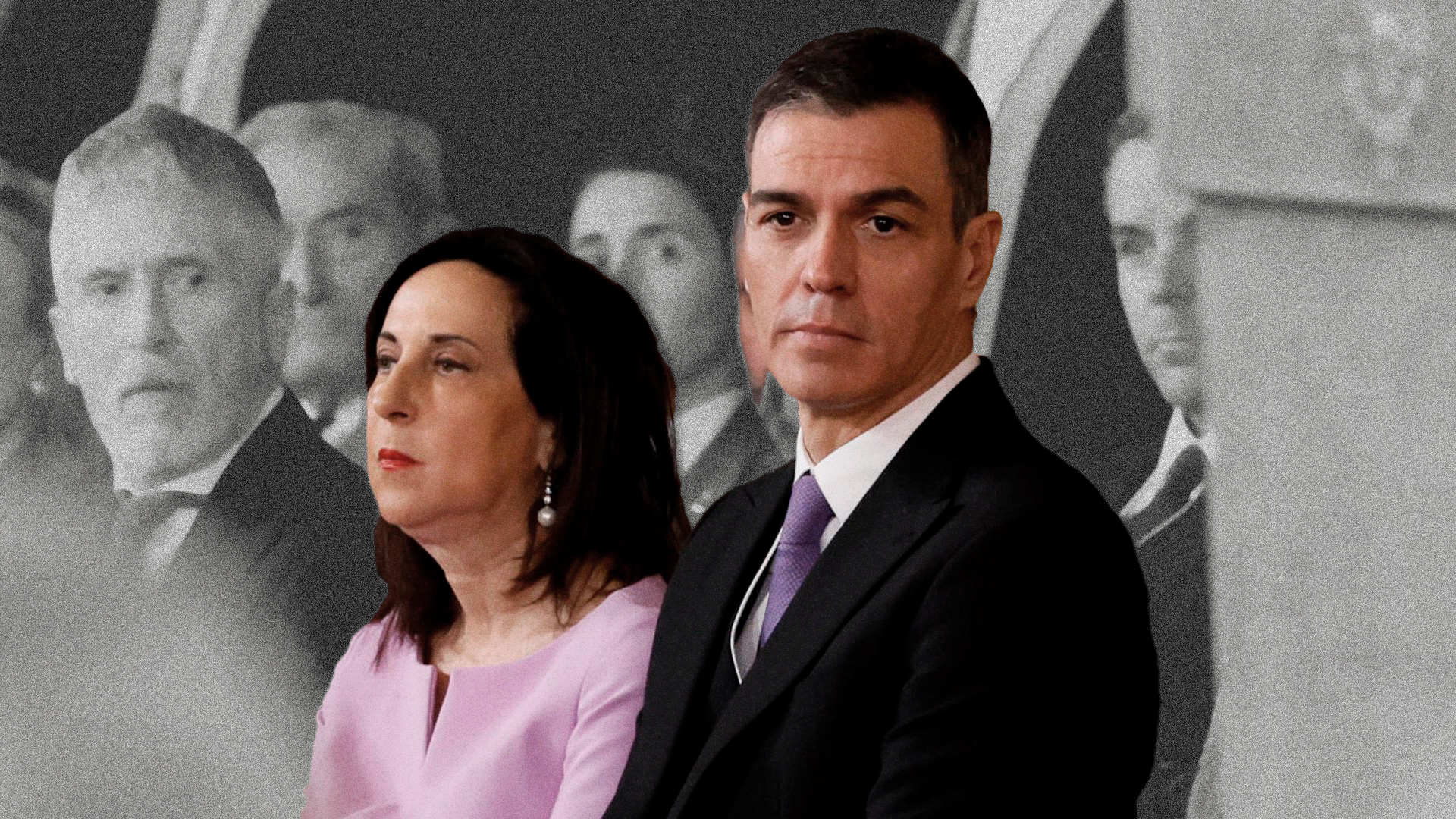 Pedro Sánchez y la ministra Robles