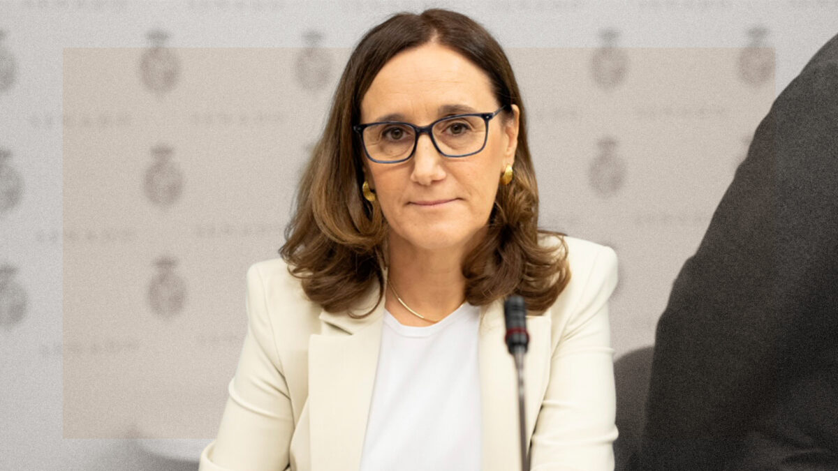 Rocío Baquena, exsecretaria general de Transporte Terrestre.