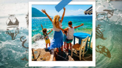 Imagen de unas vacaciones especiales de Olga Zografou