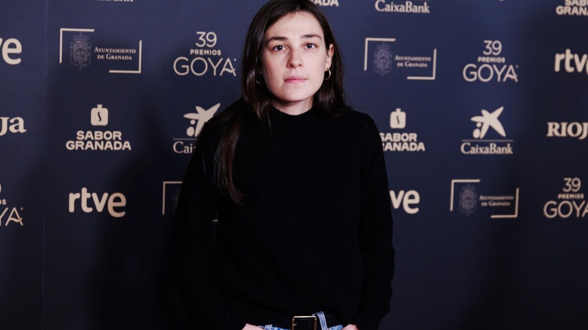 La directora Sandra Romero posa tras la presentación de los nominados a la 39 edición de los Goya