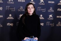 La directora Sandra Romero posa tras la presentación de los nominados a la 39 edición de los Goya