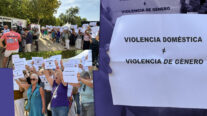 Las mujeres que protestaron frente al alcalde de Valladolid, por borrar el término violencia de género