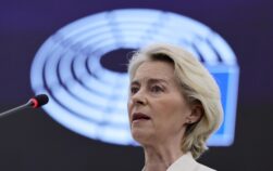 La presidenta de la Comisión Europea Ursula von der Leyen