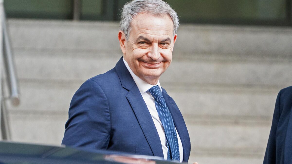 El expresidente del Gobierno José Luis Rodríguez Zapatero a su llegada a la Audiencia Nacional, a 17 de junio de 2026, en Madrid (España). - César Vallejo Rodríguez - Europa Press - Archivo