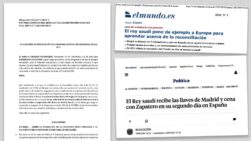 Escrito y anexo presentados por Zapatero.