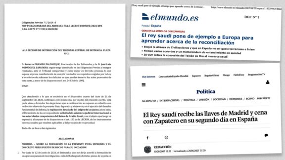 Escrito y anexo presentados por Zapatero.
