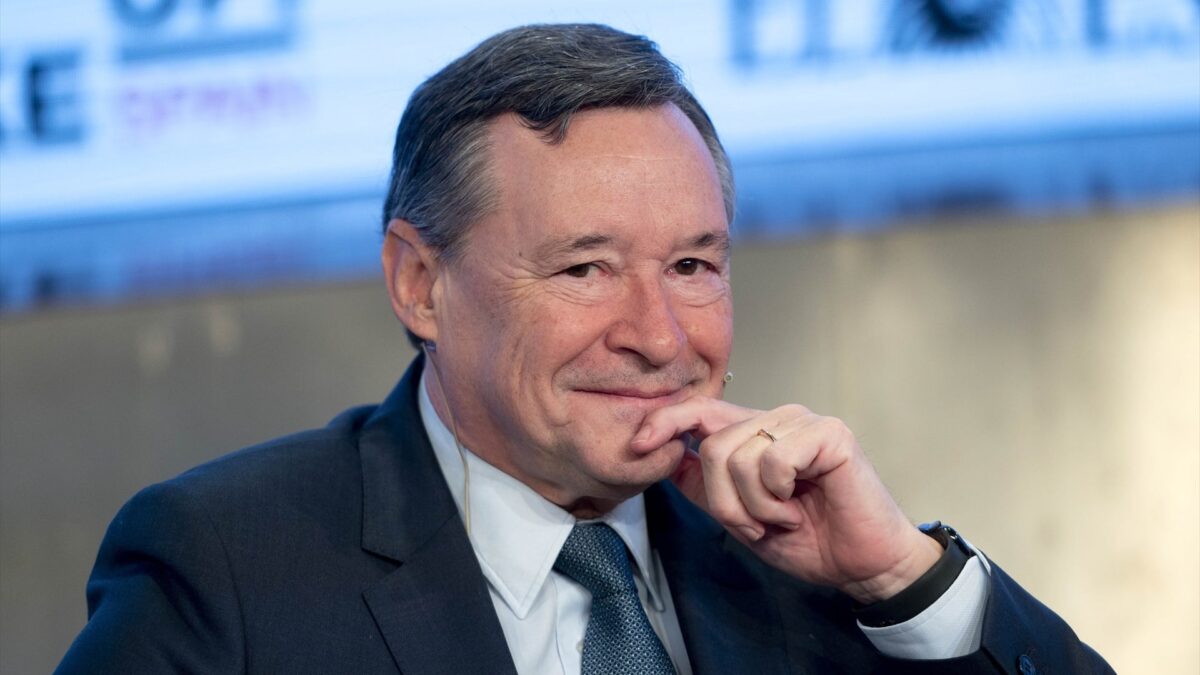 El presidente de AGBAR, Ángel Simón, durante la tercera jornada de la tercera edición del foro 'Wake Up, Spain!', en Casa de América, a 29 de marzo de 2023, en Madrid (España). Durante los cinco días de foro participan cerca de 200 ponentes en un encuentro que reúne al Ejecutivo central, las autonomías, los ayuntamientos y el mundo de la empresa para compartir ideas y aportar propuestas al debate de este año, que se celebra bajo el lema ‘Impulsar el cambio en momentos de incertidumbre’. El foro está organizado por ‘El Español’ Invertia y D+I (Disruptores e Innovadores). 29 MARZO 2023;MADRID;EDICION FORO WAKE UP;SPAIN Alberto Ortega / Europa Press (Foto de ARCHIVO) 29/3/2023
