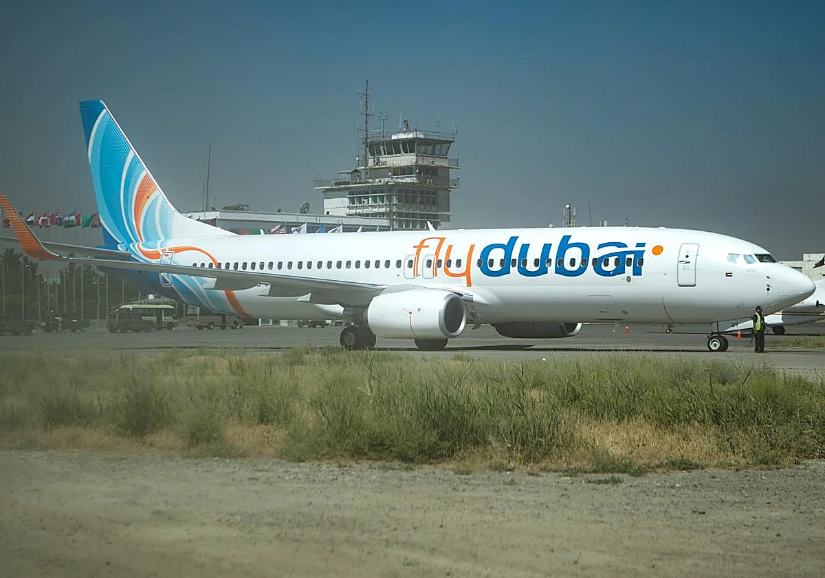 Un avión de Flydubai