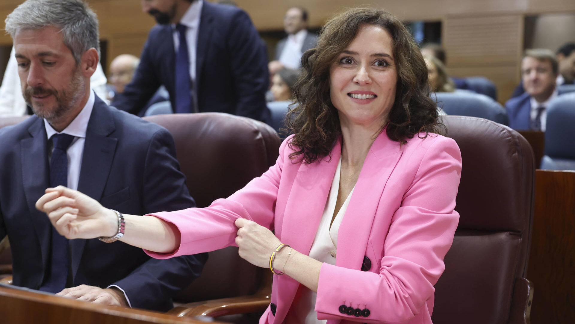 La presidenta de la Comunidad de Madrid, Isabel Diaz Ayuso